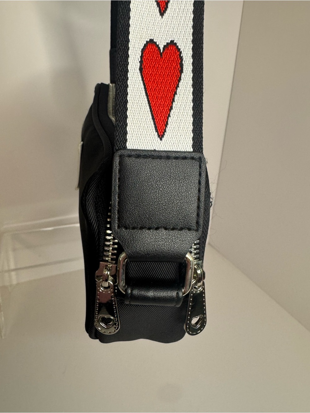 #412 Brighton NWOT Love Essentials Double Zip Camera Crossbody Bag - Picture 5 of 13